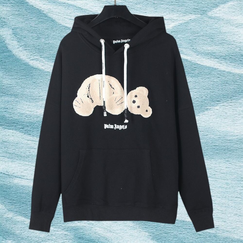 Palm Angels Black Hoodie